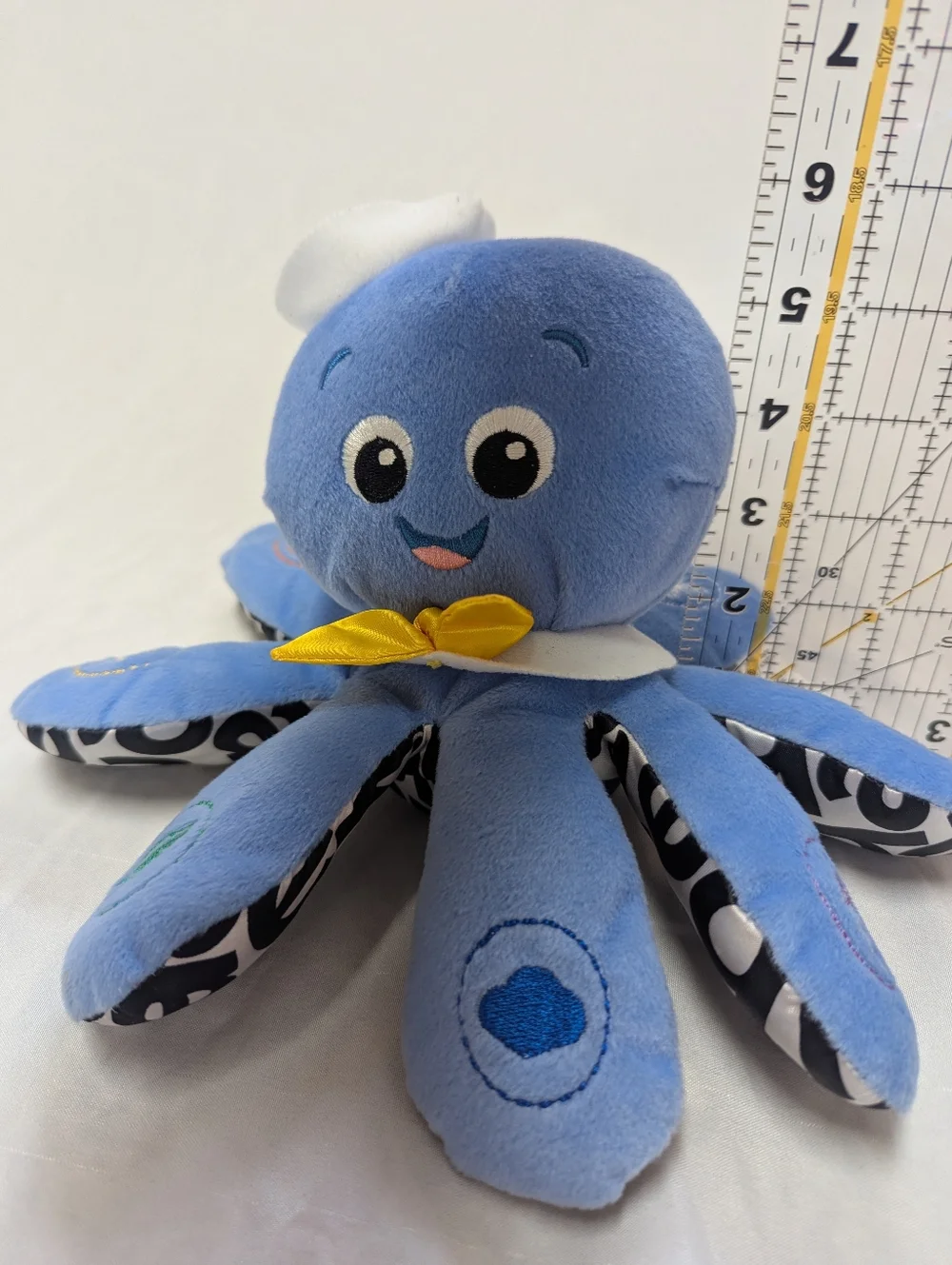 Baby Einstein Octoplush Musical Octopus Language Learning Stuffed Toy WORKS